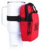 Koozie® Boho Water Bottle Pouch - Red on cup